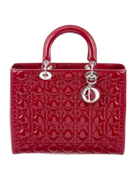 red christian dior bag|vintage lady dior bag.